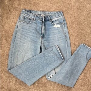 American Eagle Blue Mom Jeans